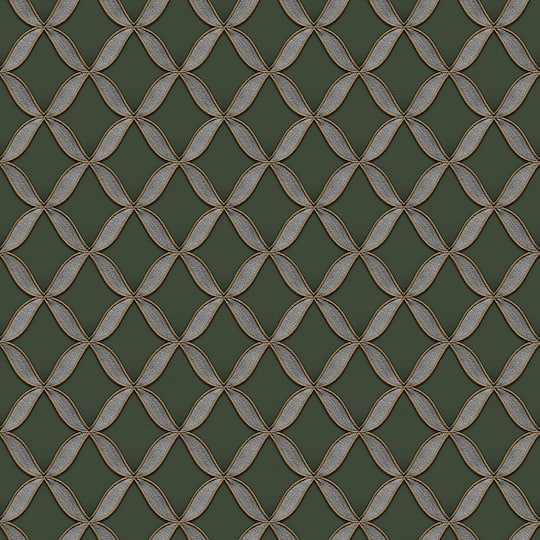 Designs Direct Geometric Trellis Wallpaper